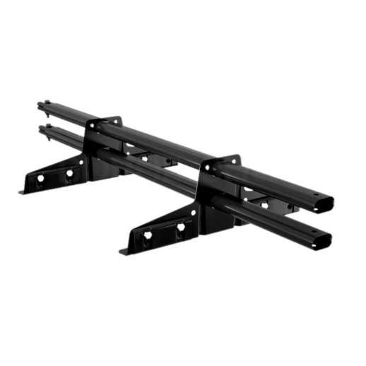 Снегозадержатель трубчатый BORGE 1м, 2 опоры, для фальцевой кровли, черный (RAL 9005)