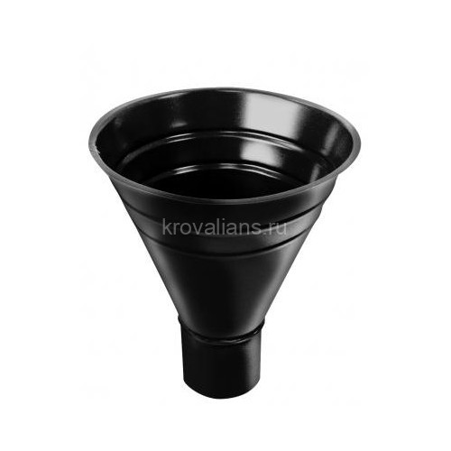 GL 90/125 Воронка водосборная RAL 9005