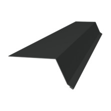 Планка капельник 100х55 0,5 Satin с пленкой RAL 7016 антрацитово-серый (2м)