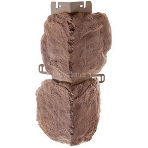 Угол наружный Бутовый Камень СКИФСКИЙ (0,44м х 0,18м ) 10шт/уп