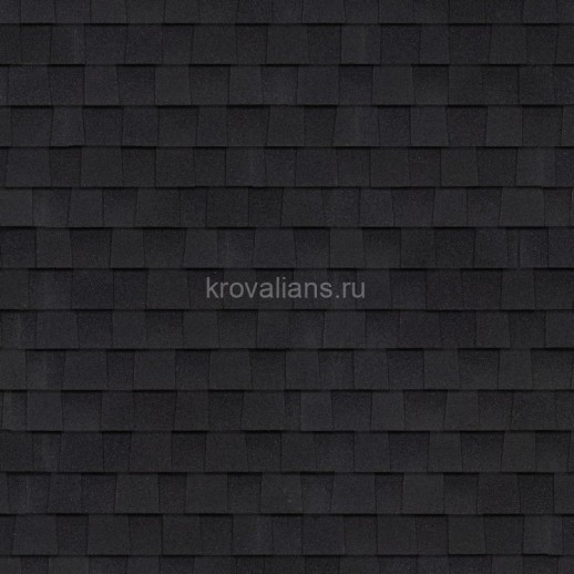 Гибкая черепица Шинглас (Shinglas) Фазенда (Черный) /1 кв.м/