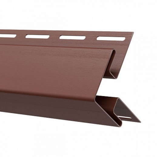 ТН ОПТИМА, Угол наружный 75, каштан, 3м 12шт/упак