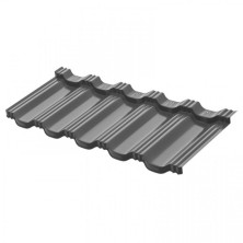 Профиль модульный AquaSystem Гётеборг XXL 1205х465 мм PE Glance Zn140 0,45мм RAL 7024