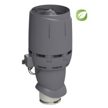Vilpe FLOW Кровельный вентилятор Еco 160 Р/500 с шумопоглотителем  серый