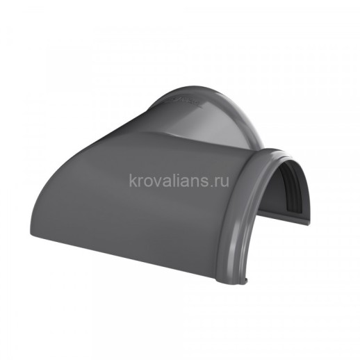 ТехноНИКОЛЬ 125/82 Угол желоба 90, серый