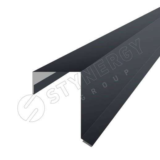 Планка торцевая кровельная 2000 Фальц Stynergy (ПЭ-7024-0.45)