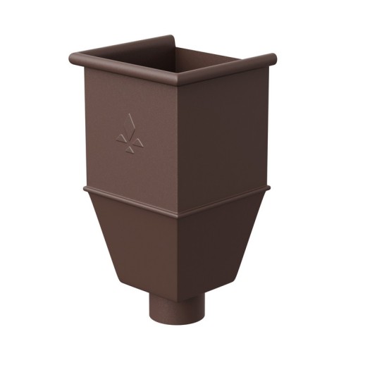 AS PUrus MATT 150/100 Воронка водосборная удлиненная, 1 шт/уп., RAL 8017 Matt