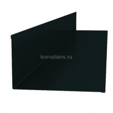 Фартук S4 примыкания 115*115 мм Полиэстер Черный 9005