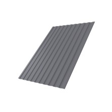 Профнастил С8А 0,45 PE RAL 7004 сигнальный серый