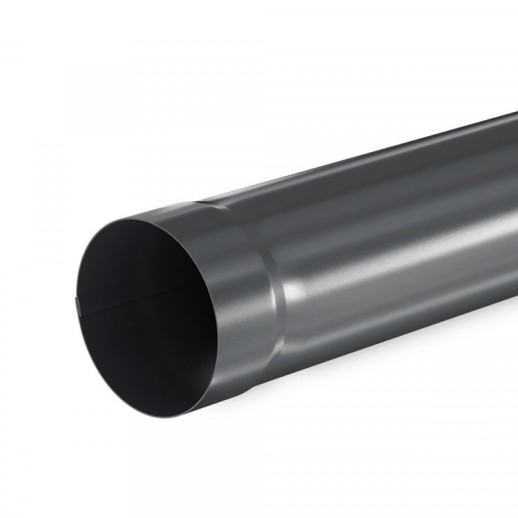 AS COMF PE 125/90 Труба водосточная L=3.0 м RAL9005 2 шт/уп