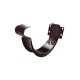 GL 90/125 Держатель желоба L=70 RAL8017 короткий