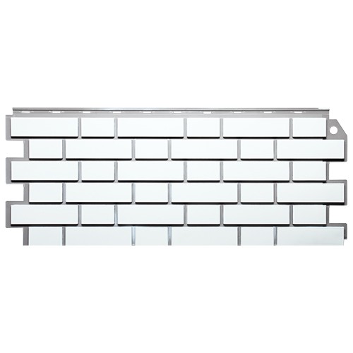 FineBer Кирпич KLINKER белый 1126х474мм, 12шт/уп