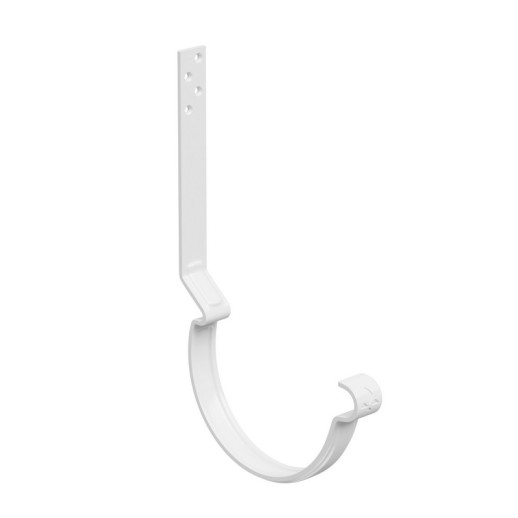 AS PUrus 150/100 Крюк желоба длинный с компл. крепления (МУ), RAL 9003 24шт/уп.