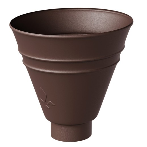 AS PUrus MATT 150/100 Воронка водосборная круглая, 1 шт/уп., RAL 8017 Matt