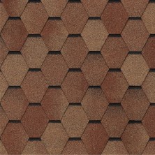 Гибкая черепица Tegola Veneto UNICA Terracotta 206 2.86м2 56шт/пал