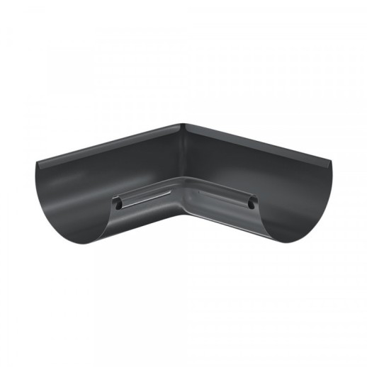 AS COMF PE 125/90 Угол желоба 90 внутренний RAL9005 5 шт/уп