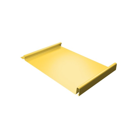 Кликфальц 0,45 Полиэстер Grand Line (Гранд Лайн) с пленкой ral 1018 1 кв.м.