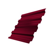 Профнастил HC44A 0,7 PE RAL 3003 рубиново-красный