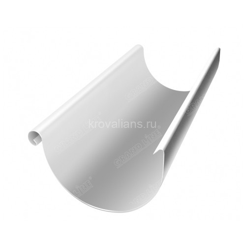 Optima 125/90 Желоб полукруглый 3м, RAL 9003