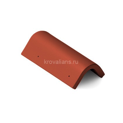 BRAAS Боковая Универсальная черепица Франкфурт вишня 24 шт/ паллет