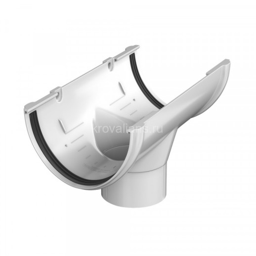 ТехноНИКОЛЬ 125/82 Воронка желоба, белый