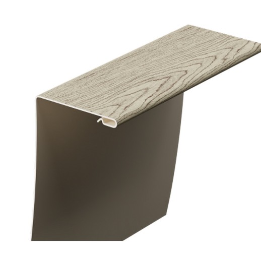 Docke LUX Универсальный околооконный профиль 89/254 мм 3,60 (Амурский), 12шт/уп