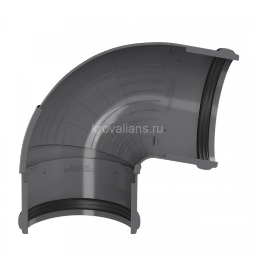 ТехноНИКОЛЬ 125/82 Угол желоба регулируемый 90-150, серый