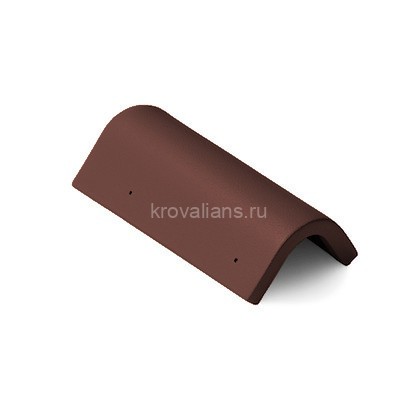 BRAAS Боковая Универсальная черепица Франкфурт магма 24 шт/ паллет