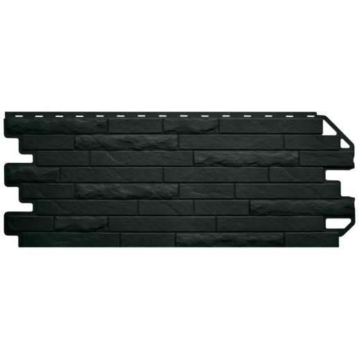 Панель Кирпич Антик ЭКО Графит (1,160м х 0,420 м х 0,017м) Альта Профиль