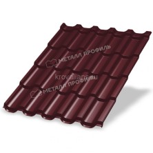 Металлочерепица МеталлПрофиль Трамонтана-SL (Colorcoat Prisma-03-3005-0.5) /1 кв.м/