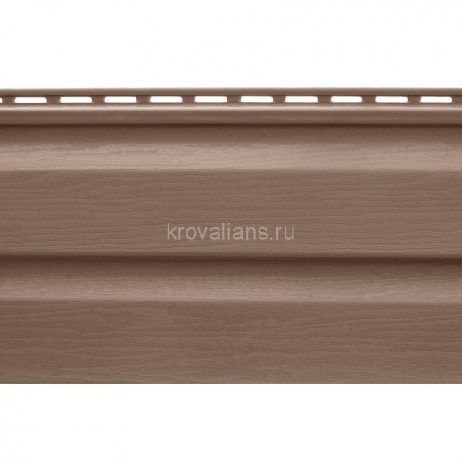 Сайдинг Альта профиль "Канада Плюс" Премиум Панель акриловая "Красно-коричневая" Т-01 - 3,66м