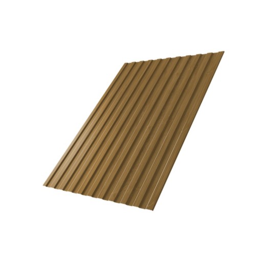 Профнастил С8А 0,45 Print Twincolor Honey Wood