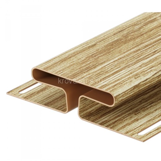 Н-профиль Docke LUX (Дёке) 3,00 (Рябина) /1 шт/