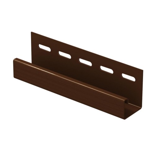 Ю-пласт J - планка 3,05 м коричневый (под заказ)
