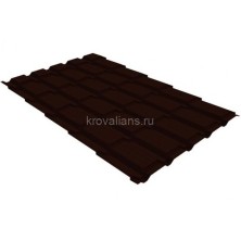 Металлочерепица Верховье Grand Line (Гранд Лайн) квадро 0,45 Drap TX RR 32 /1 кв.м./