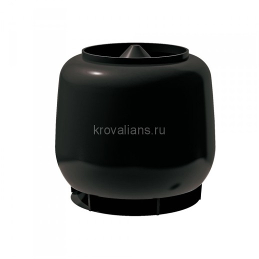 Колпак ТехноНИКОЛЬ D110 RR, черный