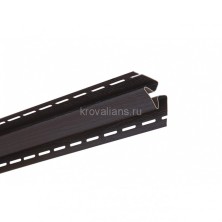 Внутренний угол 3,00м Альта-Профиль (Blockhouse) (Коричневая) /1 шт/