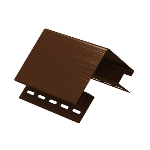 Ю-Пласт Наружный угол 3,05 м коричневый (под заказ)