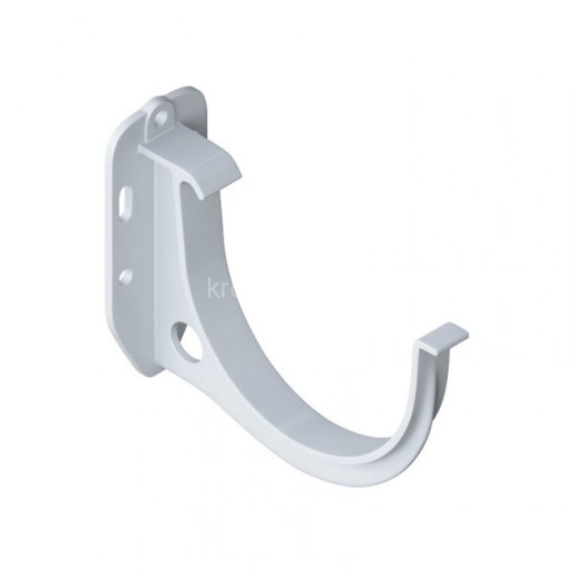 ЭЛИТ Кронштейн желоба, ПВХ белый