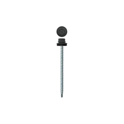 Саморез кровельный Daxmer 4,8х70 RAL 7016 (100) сверло №1
