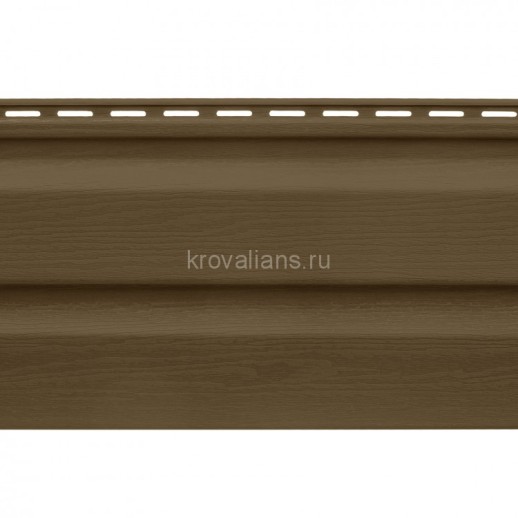 Сайдинг Альта-профиль акриловый Канада Плюс Премиум Т01 3,66м (Орех тёмный) /панель/