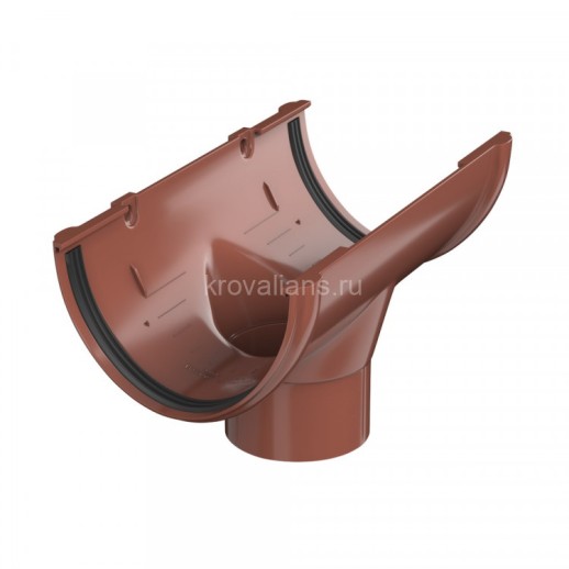 ТехноНИКОЛЬ 125/82 Воронка желоба, красный