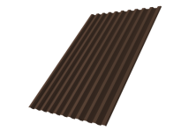 Профнастил С21R 0,45 PE-Double RAL 8017 шоколад