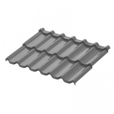 Профиль модульный AquaSystem Стокгольм 1185х775 мм PE Glance Zn140 0,45мм RAL 7024