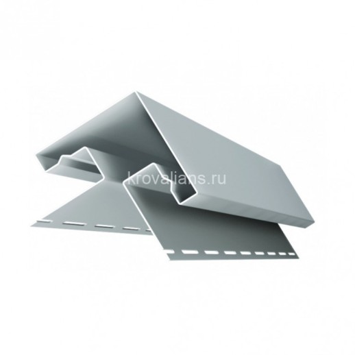 Угол прямой GL Я-Фасад 3м (6шт/уп), Серый