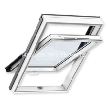 GLP 0073BIS Комфорт Среднеповоротное окно (Белый пластик ручка снизу 78x118 (MR06) Velux (Велюкс) 1 шт