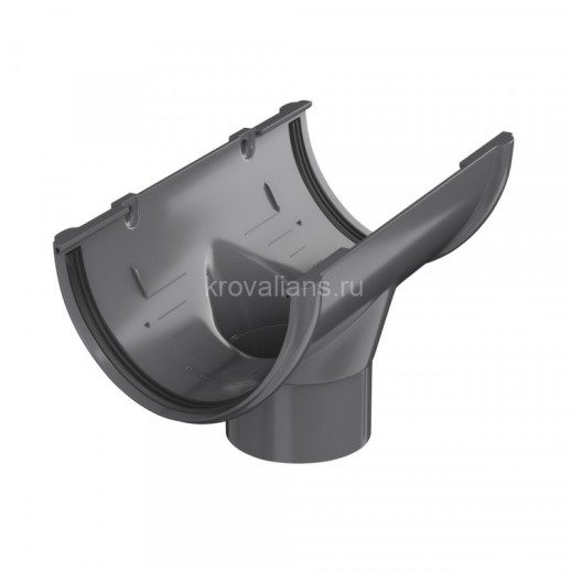 ТехноНИКОЛЬ 125/82 Воронка желоба, серый