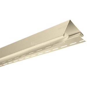 Планка угол наружный Альта-Профиль Альта-сайдинг 3,00 м. (Кремовый) /1 шт/