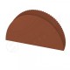 Заглушка к полукруглому коньку большому простая  Stynergy (PURRUS PRO Matt-RAL8017-0.5)