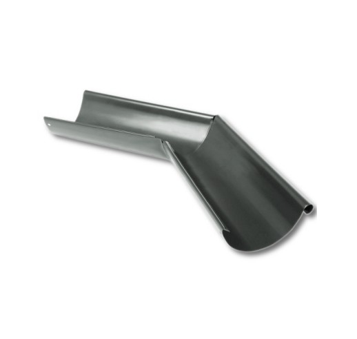 Угол желоба наружный 135 Металл Профиль Престиж 125/100 ral 7024   1 шт